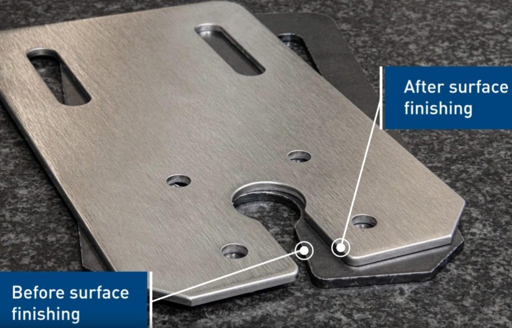 after surface finishing