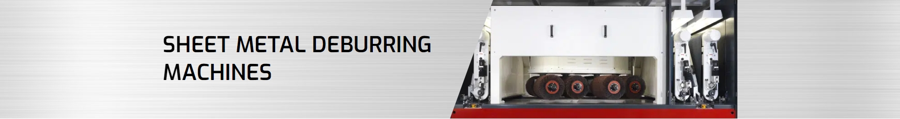 sheet metal deburring machines
