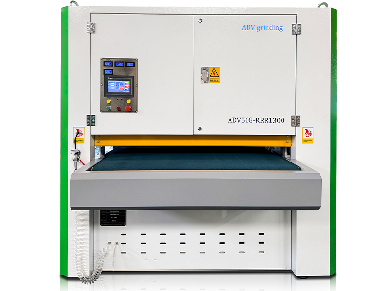 wet or dry sheet metal finishing machine