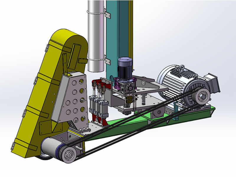 Double column belt sanding machine 22