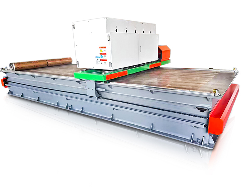 Stainless steel texturing machine