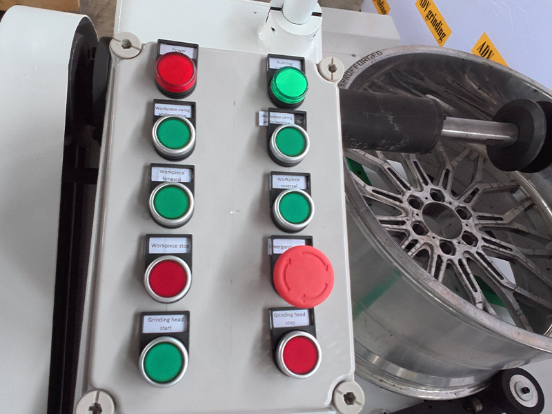 wheel polishing machine details